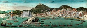 The Tavola Strozzi ، 1472-3 (درجة الحرارة على اللوحة)